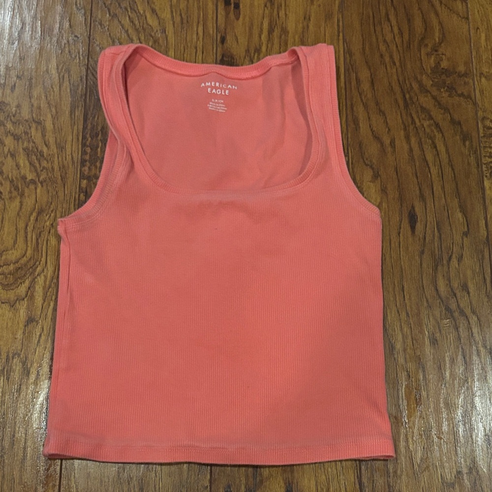 American Eagle Outfitters Coral Tank Top